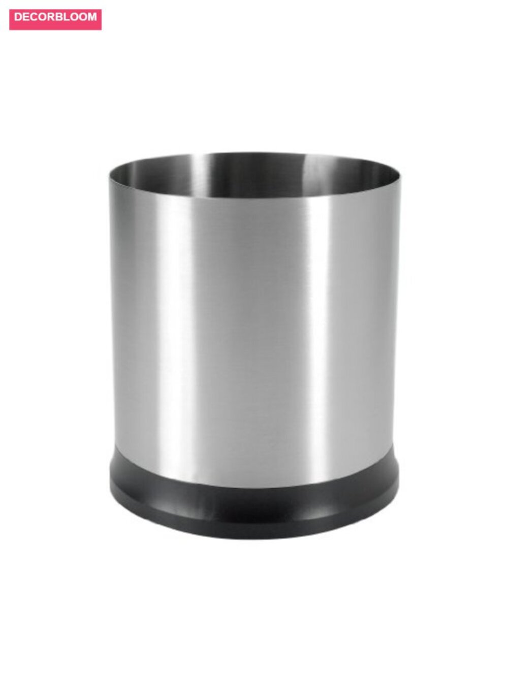 Stainless Steel Rotating Utensil Holder Crock, Large Capacity Organizer, 3